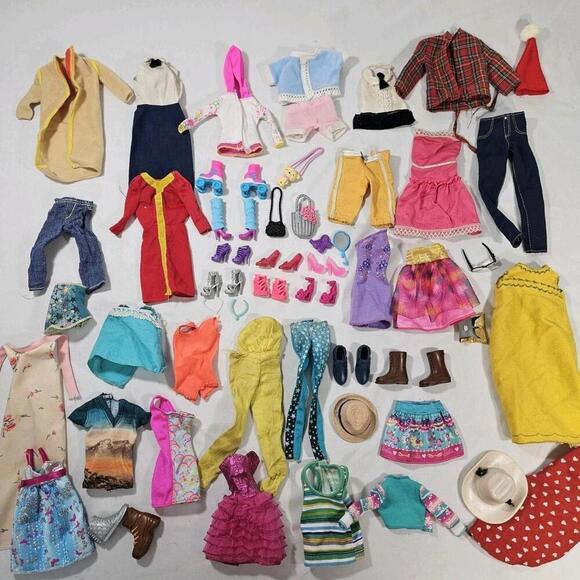 Other - Vintage Barbie Doll And Friends Clothing Lot 51 Pieces  Ken Please Read
